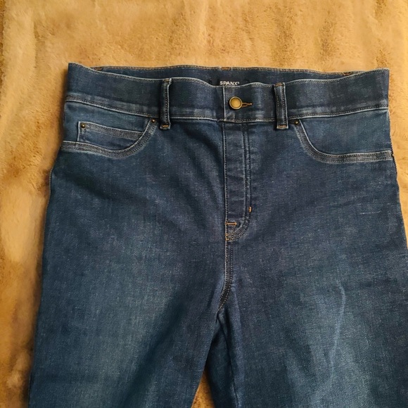 NWOT SPANX High Rise Flare Trouser Jeans - Picture 2 of 4